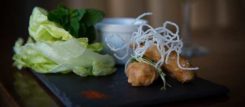 Tempura dish at the New Steine Bistro.